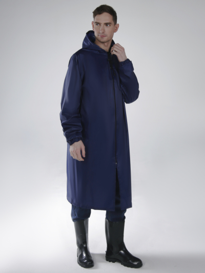 Плащ влагозащитный Стандарт (Таффета/ПВХ,225), синий