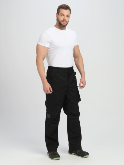 Брюки ProfLineLeader (тк.Софтшел), черный