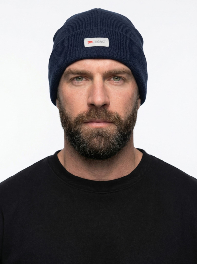 Шапка утепленная ProfLineSpecialist (Акрил), т.синий