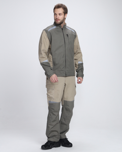 Куртка Ридоф-2 (тк.Канвас,270), хаки/бежевый