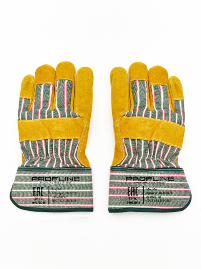 Перчатки комбинированные утепленные ProfLineBase