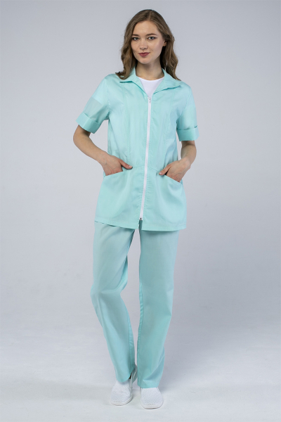Костюм женский Бьютис (тк.ТиСи), мятный
