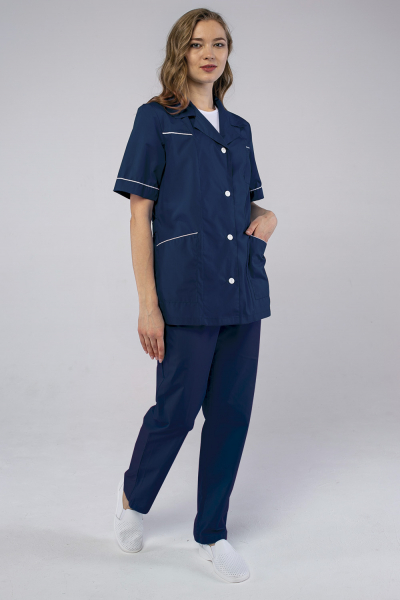 Костюм женский Магнэль (тк.Смесовая,120), т.синий
