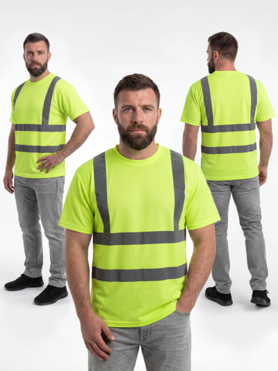 Футболка ProfLineSpecialist СОП (тк.Трикотаж,140), желтый