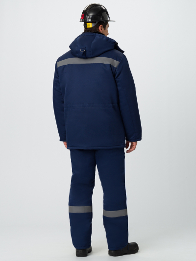 Костюм зимний Мастер (тк.Смесовая,210) п/к, т.синий