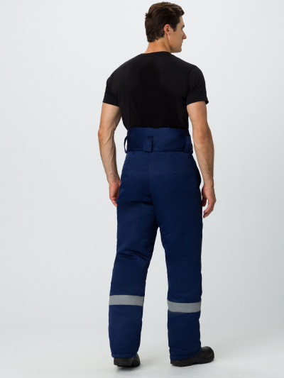 Брюки зимние Квайл СОП (тк.Смесовая,210), т.синий