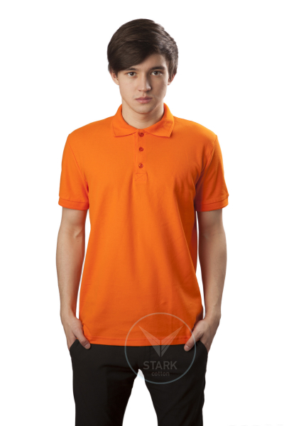Рубашка-Поло (тк.Трикотаж), оранжевый