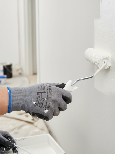 Перчатки ProfLineSpecialist нейлоновые с Н-покрытием, серый