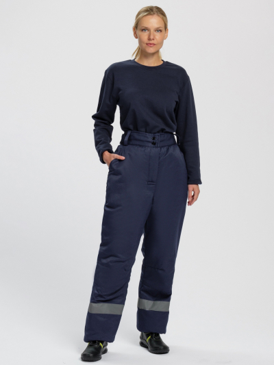 Брюки зимние женские Кнейд СОП (тк.Смесовая,210), т.синий