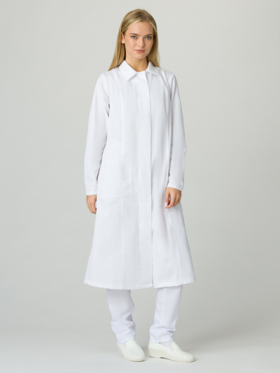 Халат женский Хаспфуд-Премиум (тк.Оптима,160), белый