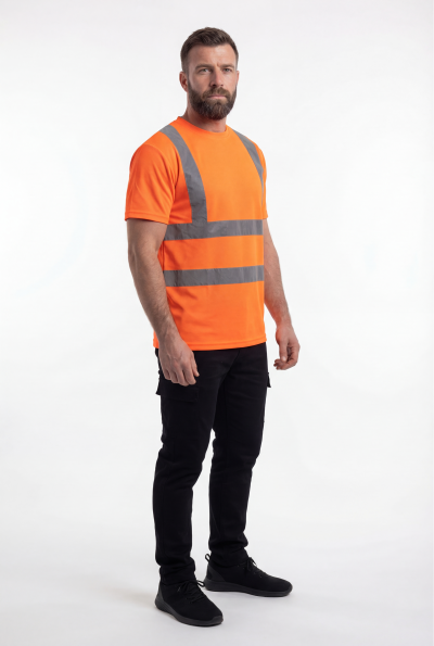 Футболка ProfLineSpecialist СОП (тк.Трикотаж,140), оранжевый