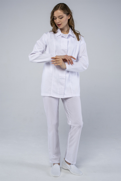 Брюки женские Хаспфуд-Премиум (тк.Оптима,160), белый