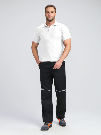 Рубашка поло ProfLineBase (тк.Пике,180), белый