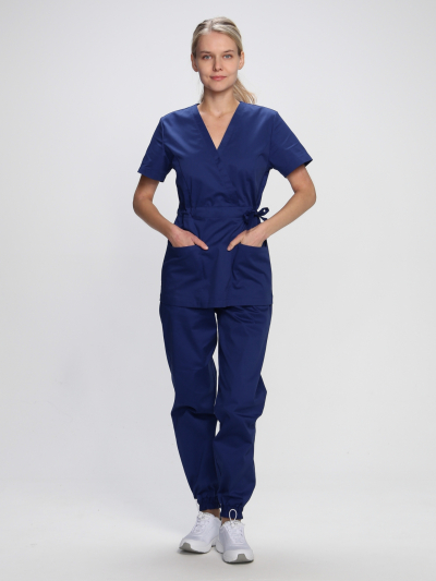 Костюм женский MedLine Марго (тк.Смесовая,145), т.синий
