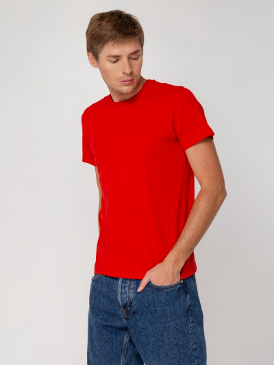 Футболка мужская Т-болка Стрейч, красный