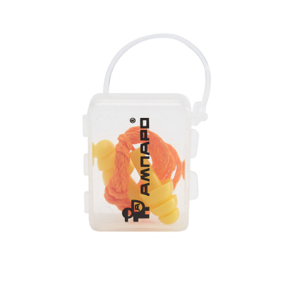 Беруши АМПАРО™ Комфорт Л в индивидуальном контейнере, 384708, (100 пар)