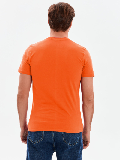 Футболка ProfLineBase (тк.Трикотаж,160), оранжевый/2