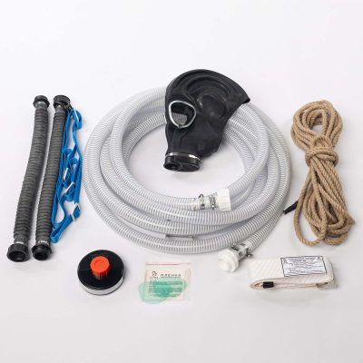 Противогаз шланговый бесприводный ПШ-1-155 с маской ШМП -1