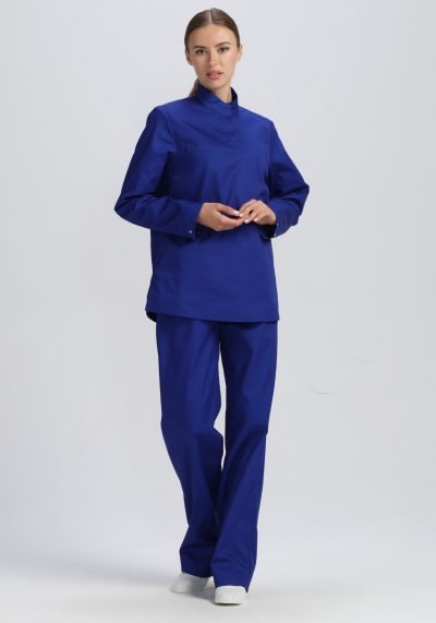 Костюм женский Хаспфуд-Стандарт (тк.Смесовая,160), васильковый