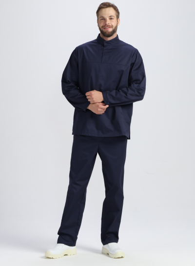 Костюм мужской Хаспфуд-Стандарт (тк.Смесовая,160), т.синий