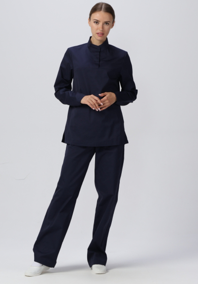 Костюм женский Хаспфуд-Стандарт (тк.Смесовая,160), т.синий