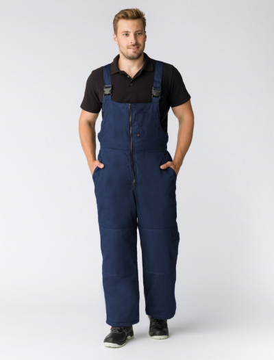 Полукомбинезон зимний Флофт Премиум (тк.Смесовая,240), т.синий