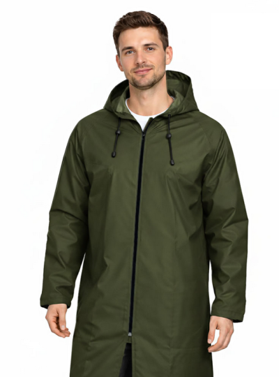 Плащ влагозащитный Стандарт (Таффета/ПВХ,225), хаки