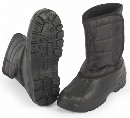 Сапоги мужские Дутые ЭВА, черный