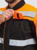 Костюм Вивантек-2 СОП (тк.Смесовая МВО,240) п/к, черный/оранжевый