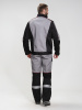 Костюм Сервис (тк.Смесовая,240) п/к, серый/черный
