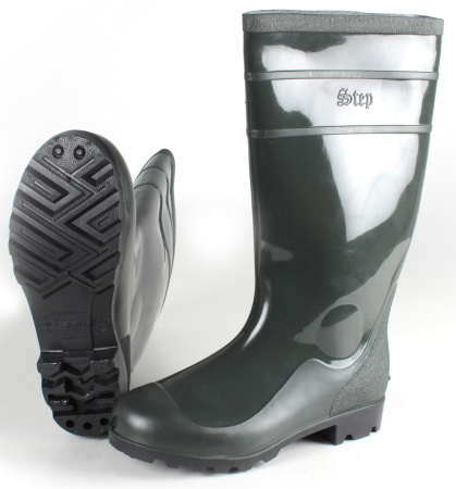 Сапоги мужские ПВХ двухкомпонентные, оливковый (арт.С-40)