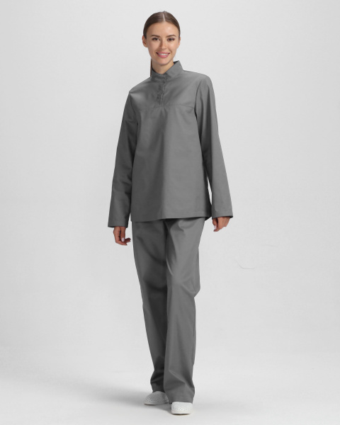 Костюм женский Хаспфуд-Стандарт (тк.Смесовая,160), серый