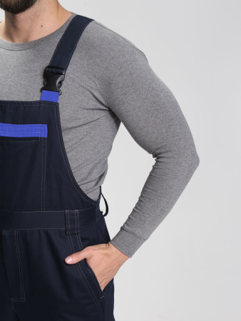 Полукомбинезон Премиум (тк.Карелия,260), т.синий/васильковый