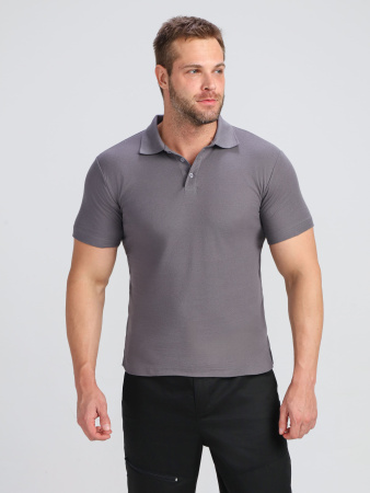Рубашка поло ProfLineBase (тк.Пике,180), серый