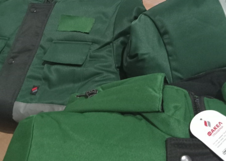 Костюм зимний Нордхард-2 СОП (тк.Смесовая,250) п/к, черный/зеленый