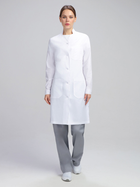 Халат женский Карина (тк.Панацея,150), белый