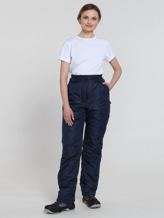 Брюки зимние женские Сакрин (тк.Таслан,135), т.синий