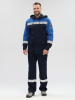 Костюм антистатический Алиот-2 (тк.Смесовая,250 МВО) п/к, т.синий/васильковый