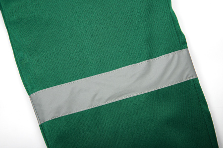 Полукомбинезон зимний Экспертный-Люкс (тк.Смесовая,210), зеленый