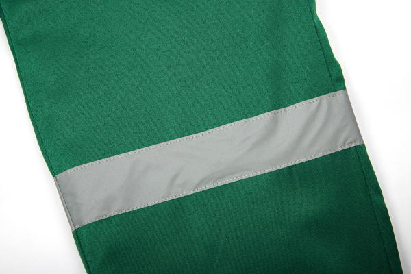 Полукомбинезон зимний Экспертный-Люкс (тк.Смесовая,210), зеленый