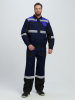 Костюм Вивантек-1 СОП К. (тк.Смесовая МВО,240) брюки, т.синий/черный/васильковый