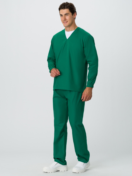 Костюм мужской Хаспфуд-База (тк.ТиСи,120), т.зеленый