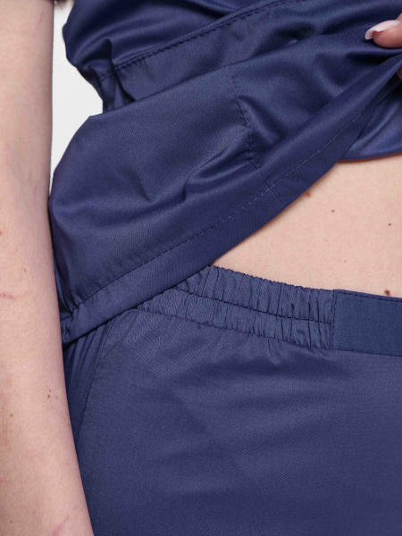 Костюм женский MedLine Оксана (тк.Стрейч,120), т.синий