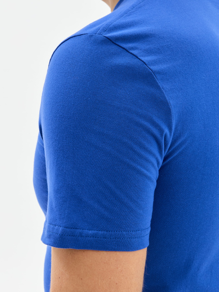 Футболка ProfLineBase (тк.Трикотаж,160), васильковый