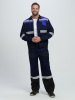 Костюм Вивантек-1 СОП К. (тк.Смесовая МВО,240) брюки, т.синий/черный/васильковый