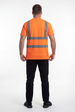 Футболка ProfLineSpecialist СОП (тк.Трикотаж,140), оранжевый
