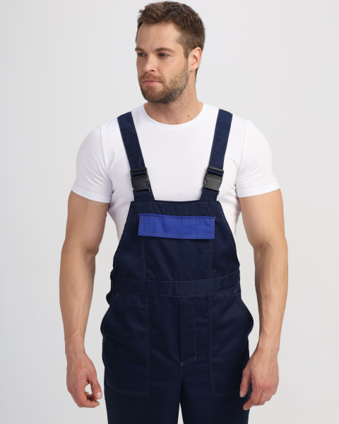 Костюм Лигор-2 Премиум СОП (тк.Смесовая,240) п/к, т.синий/васильковый