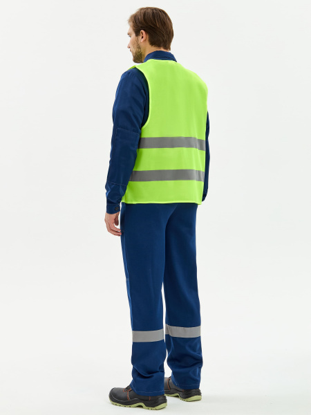 Жилет сигнальный ProfLineBase (тк.Полиэфир,60), желтый