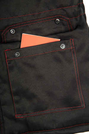 Костюм зимний Нейч-2 СОП (тк.Смесовая,210) п/к, черный/красный