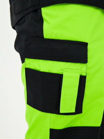 Костюм сигнальный ProfLineSpecialist-2 (тк.Смесовая МВО,240) п/к, желтый/черный